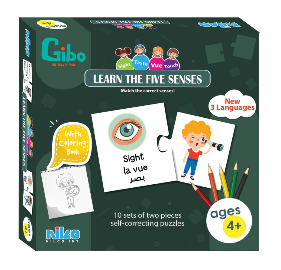 Learn The Five Senses