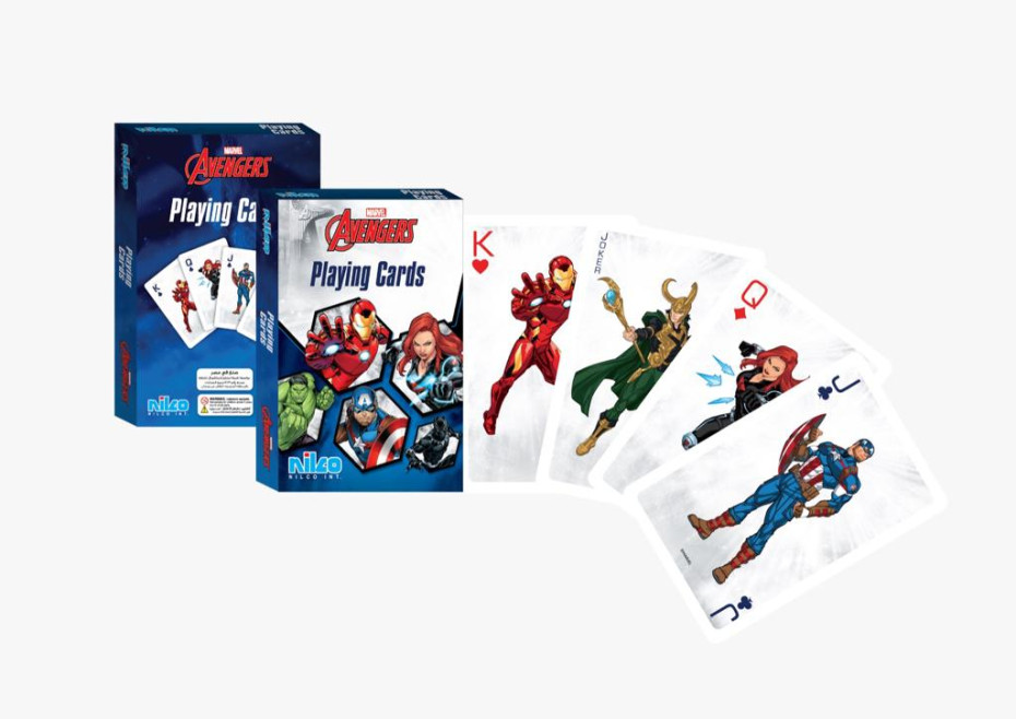 Nilco Disney playing cards  Avengers