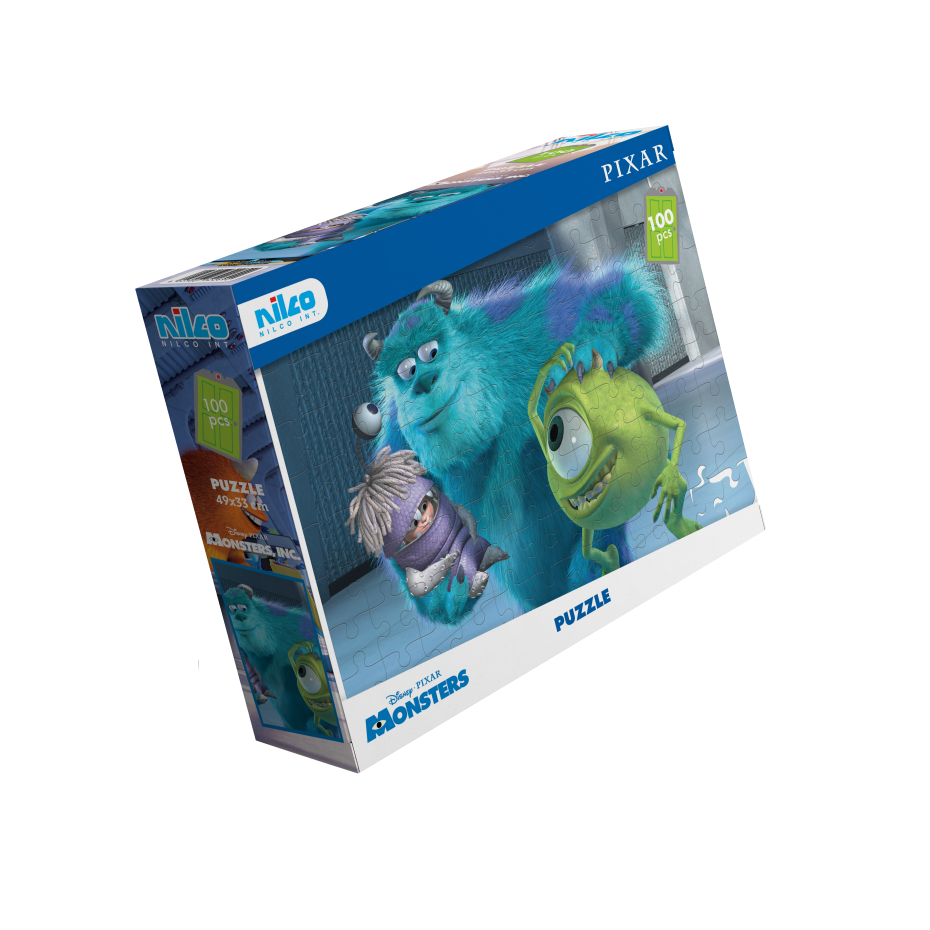Disney Pixar puzzle Monster Inc.-100PCS-49x33cm