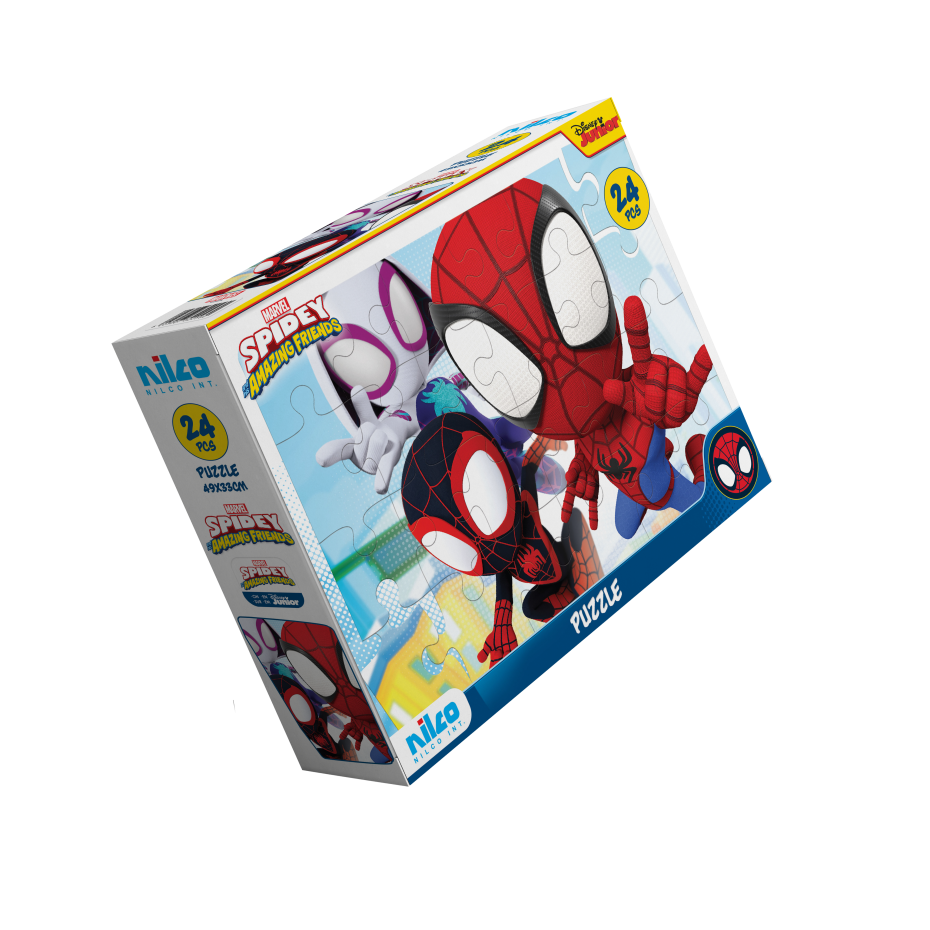 Marvel puzzle Spidey and Friends-24PCS-48x33cm