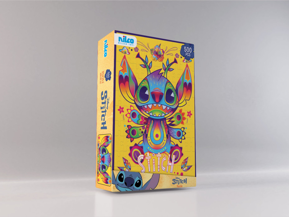 Stitch image puzzle 500 PCS