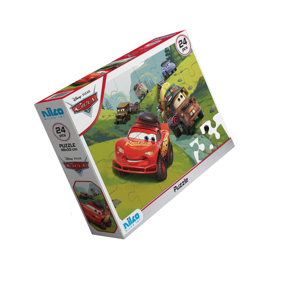 Disney Pixar puzzle Cars-24PCS-48x33cm