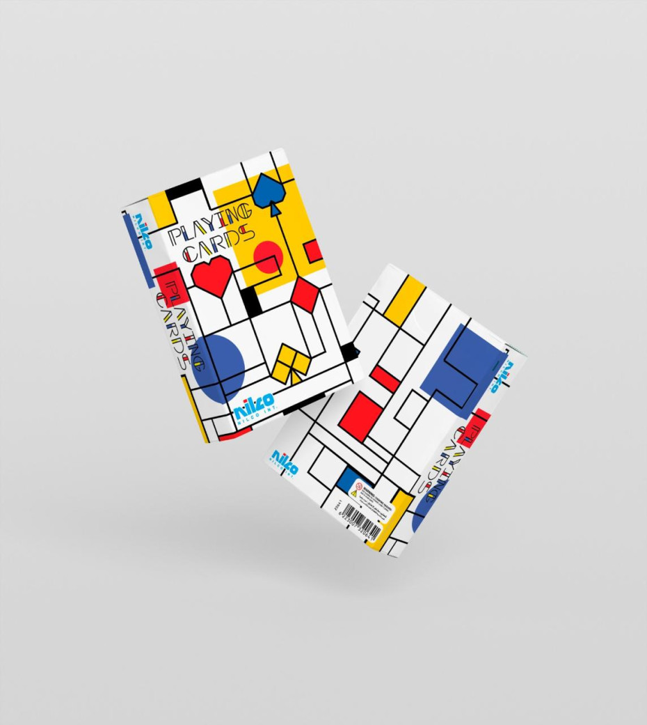 Premium nilco playing cards colorful