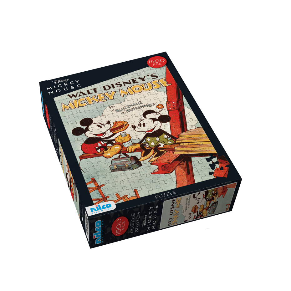 Disney puzzle Mickey and Minnie poster -1500PCS-87x64cm